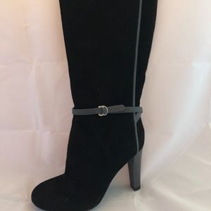 Ivanka Trump Tall Black Suede boots